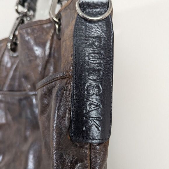 Vintage Rudsak brown leather messenger Bag - Picture 8 of 8